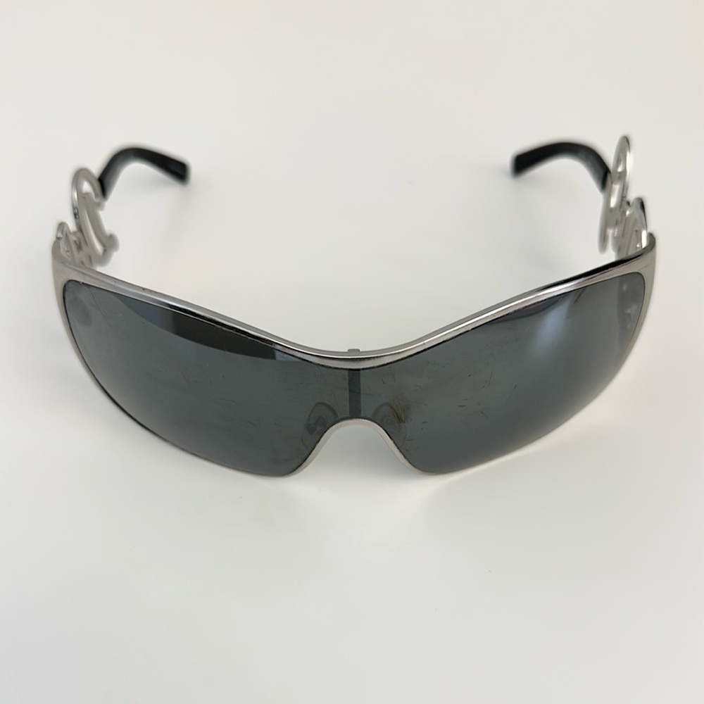 COPY - Dolce & Gabbana Silver and Black 6019 Sunglasses - Picture 2 of 5